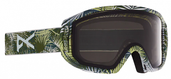 Горнолыжная маска детская Anon Relapse Jr MFI Camo Green/Smoke - Фото 1 большая