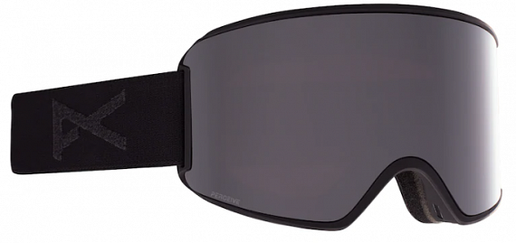 Горнолыжная маска женская Anon WM3 W/SPR Smoke/Prcv Sun Onyx - Фото 1 большая