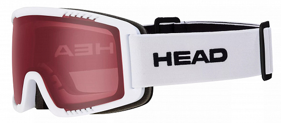 Горнолыжная маска детская Head Contex White/Red - Фото 1 большая