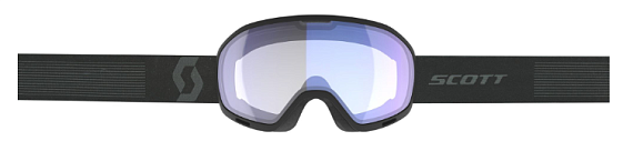 Горнолыжная маска Scott Unlimited II OTG Illuminator Mineral Black/Illuminator Blue Chrome - Фото 3 большая