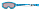Горнолыжная маска детская Scott Agent Blue/White/Enhancer - Фото 3 малая