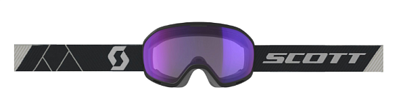 Горнолыжная маска Scott Unlimited II OTG LS Mountain Black - Фото 3 большая