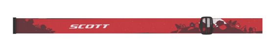 Горнолыжная маска детская Scott Agent Red/Enhancer - Фото 2 большая