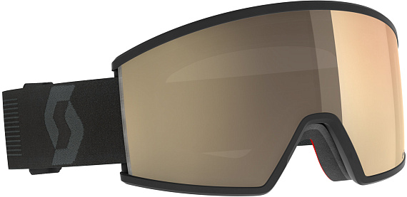 Горнолыжная маска Scott Ambit Ls Mineral Black/Amp Bronze Chrome S1-3 - Фото 1 большая