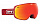Горнолыжная маска Spy Doom Knit Red/Happy Gray Green/Red Spectra - Фото 1 малая