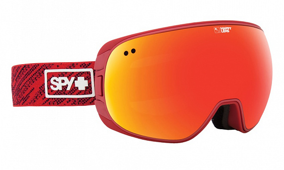 Горнолыжная маска Spy Doom Knit Red/Happy Gray Green/Red Spectra - Фото 1 большая