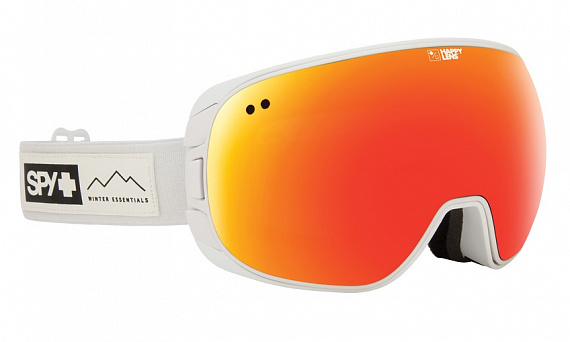 Горнолыжная маска Spy Doom Essential White/Happy Gray Green/Red Spectra - Фото 1 большая