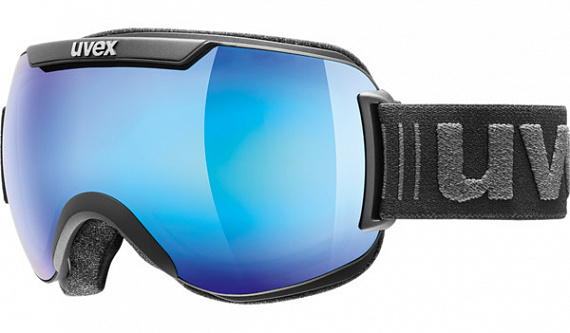 Горнолыжная маска Uvex Downhill 2000 FM Black Matt - Фото 1 большая