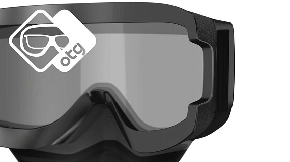Горнолыжная маска Scott Unlimited II OTG Red/Enchancer - Фото 5 большая