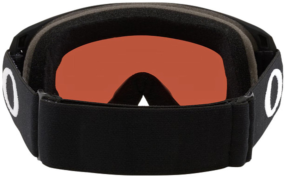 Горнолыжная маска детская Oakley Line Miner Matte Black/Prizm Garnet - Фото 4 большая