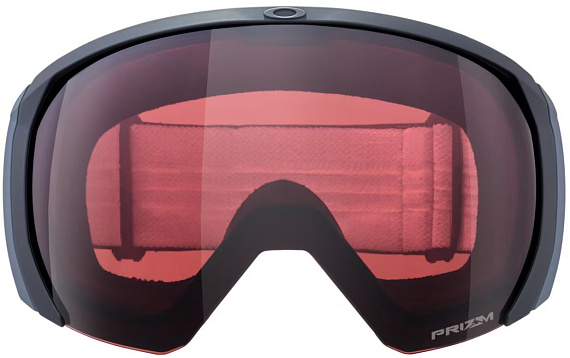 Горнолыжная маска Oakley Flight Path Matte Black/Prizm Garnet - Фото 2 большая