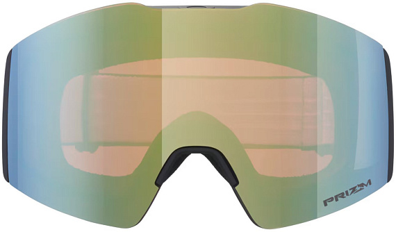 Горнолыжная маска Oakley Fall Line Matte Black/Prizm Sage Gold - Фото 2 большая
