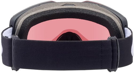 Горнолыжная маска Oakley Fall Line Matte Black/Prizm Sage Gold - Фото 4 большая