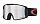 Горнолыжная маска Oakley Line Miner Classic Red Black/Prizm Snow Black Iridium - Фото 1 малая