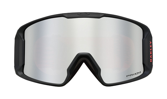 Горнолыжная маска Oakley Line Miner Classic Red Black/Prizm Snow Black Iridium - Фото 2 большая