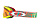 Горнолыжная маска Oakley O Frame 2.0 XS Octoflow Retina Red/Persimmon - Фото 4 малая