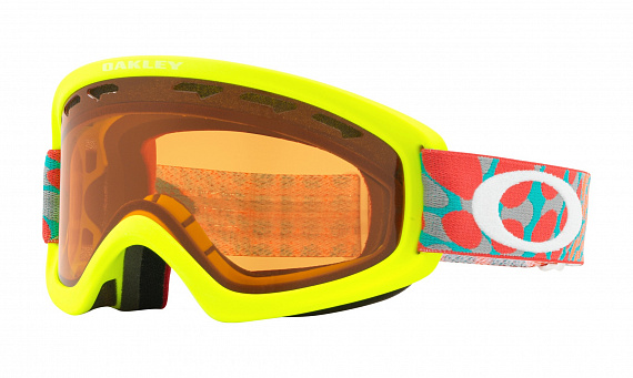 Горнолыжная маска Oakley O Frame 2.0 XS Octoflow Retina Red/Persimmon - Фото 1 большая