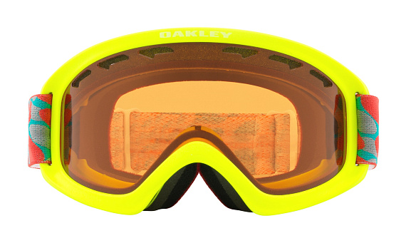Горнолыжная маска Oakley O Frame 2.0 XS Octoflow Retina Red/Persimmon - Фото 2 большая