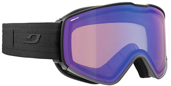 Горнолыжная маска Julbo Cyrius Reactiv 1-3 High Contrast Black - Фото 3 большая