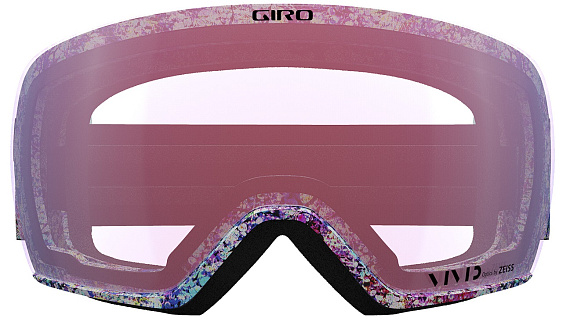 Горнолыжная маска женская Giro Lusi Pink Data Mosh - Фото 2 большая
