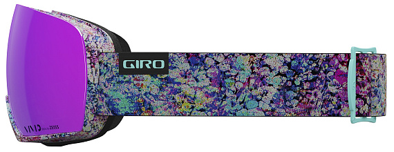 Горнолыжная маска женская Giro Lusi Pink Data Mosh - Фото 8 большая