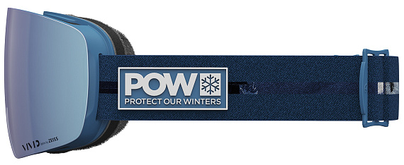 Горнолыжная маска Giro Contour Blue Pow - Фото 4 большая