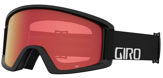 Горнолыжная маска Giro Semi Black Wordmark - Фото 2 большая