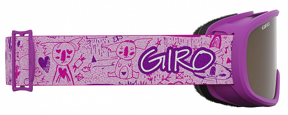 Горнолыжная маска детская Giro Buster Purple Koala - Фото 1 большая