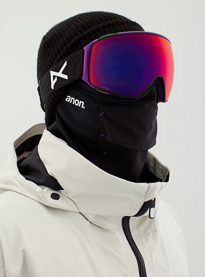 Горнолыжная маска Anon M4 Toric Mendez/Prcv Sun Red - Фото 4 большая