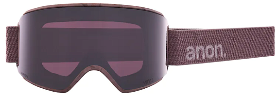 Горнолыжная маска женская Anon Wm3 W/Spr Purple/Prcv Vrbl Vlt - Фото 2 большая