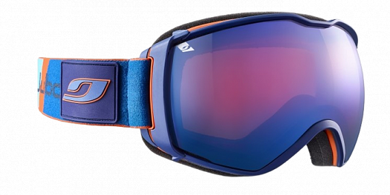 Горнолыжная маска Julbo Airflux Orange Blue/Orange Flash Blue