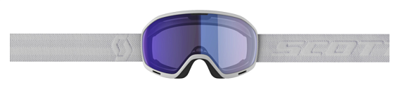 Горнолыжная маска Scott Unlimited II Otg Illuminator White/Illuminator Blue Chrome - Фото 2 большая
