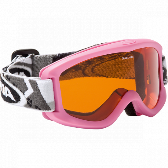Горнолыжные очки Alpina Carvy 2.0 Rose SLT S2 - Фото 1 большая