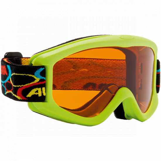 Горнолыжные очки Alpina Carvy 2.0 Lime SLT S2 - Фото 1 большая