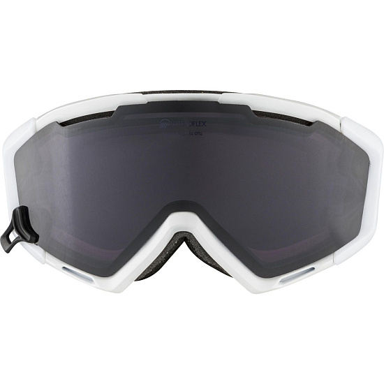 Горнолыжная маска Alpina Panoma Magnetic Q+S White QL S1 + SL Black - Фото 2 большая