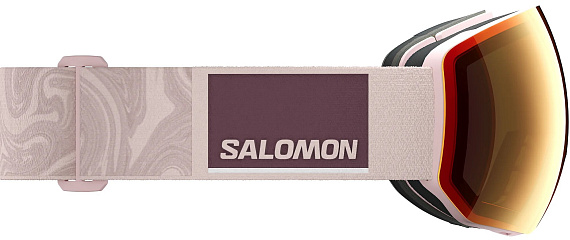 Горнолыжная маска Salomon Radium Pro S Sigmaphoto Heavenly Pink/Poppy Red - Фото 2 большая