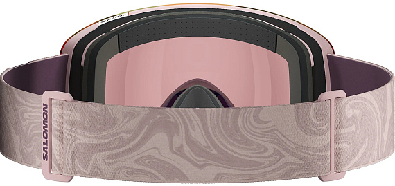 Горнолыжная маска Salomon Radium Pro S Sigmaphoto Heavenly Pink/Poppy Red - Фото 3 большая