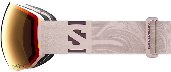Горнолыжная маска Salomon Radium Pro S Sigmaphoto Heavenly Pink/Poppy Red - Фото 5 большая