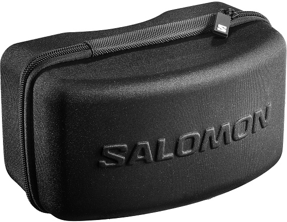 Горнолыжная маска Salomon Radium Pro Sigma Black/Poppy Red/Light Blue - Фото 6 большая