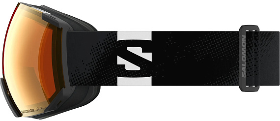 Горнолыжная маска Salomon Radium Photo Black/Red - Фото 2 большая