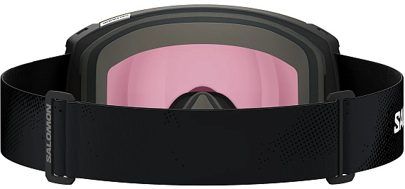 Горнолыжная маска Salomon Radium Photo Black/Red - Фото 3 большая
