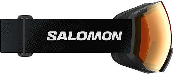 Горнолыжная маска Salomon Radium Photo Black/Red - Фото 4 большая