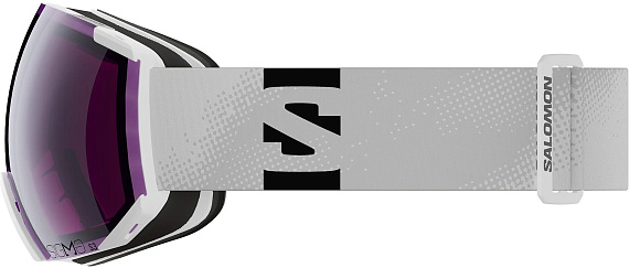 Горнолыжная маска Salomon Radium Sigma White/Sky Blue - Фото 2 большая