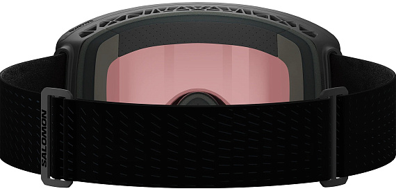 Горнолыжная маска Salomon Sentry Prime Sigmaphoto Black/Poppy Red - Фото 4 большая