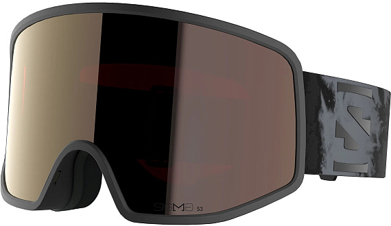 Горнолыжная маска Salomon Sentry Pro Sigma Black/Gun Metal - Фото 1 большая