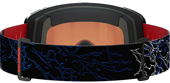 Горнолыжная маска Salomon Sentry Pro Sigma Silver/Gun Metal/Light Blue - Фото 5 большая