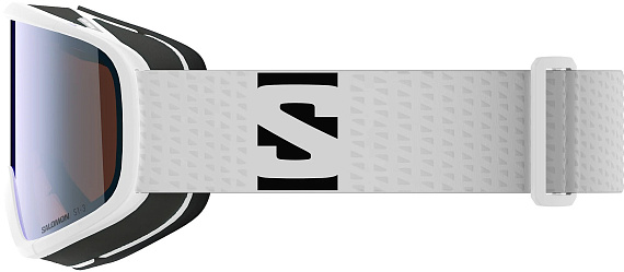 Горнолыжная маска Salomon Aksium 2.0 Photo White/Blue - Фото 2 большая