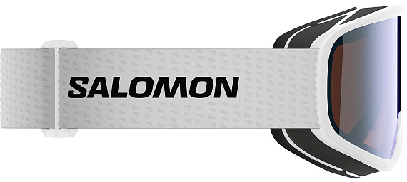 Горнолыжная маска Salomon Aksium 2.0 Photo White/Blue - Фото 4 большая