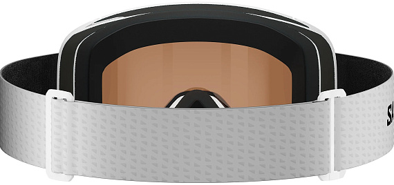 Горнолыжная маска Salomon Aksium 2.0 White/Mid Blue - Фото 3 большая