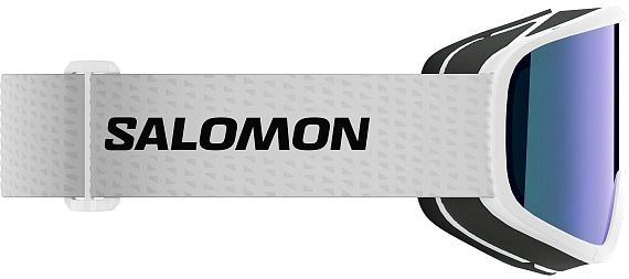 Горнолыжная маска Salomon Aksium 2.0 White/Mid Blue - Фото 4 большая